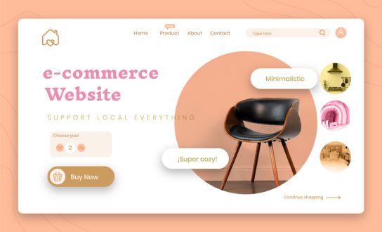E-Commerce Website using Django & React